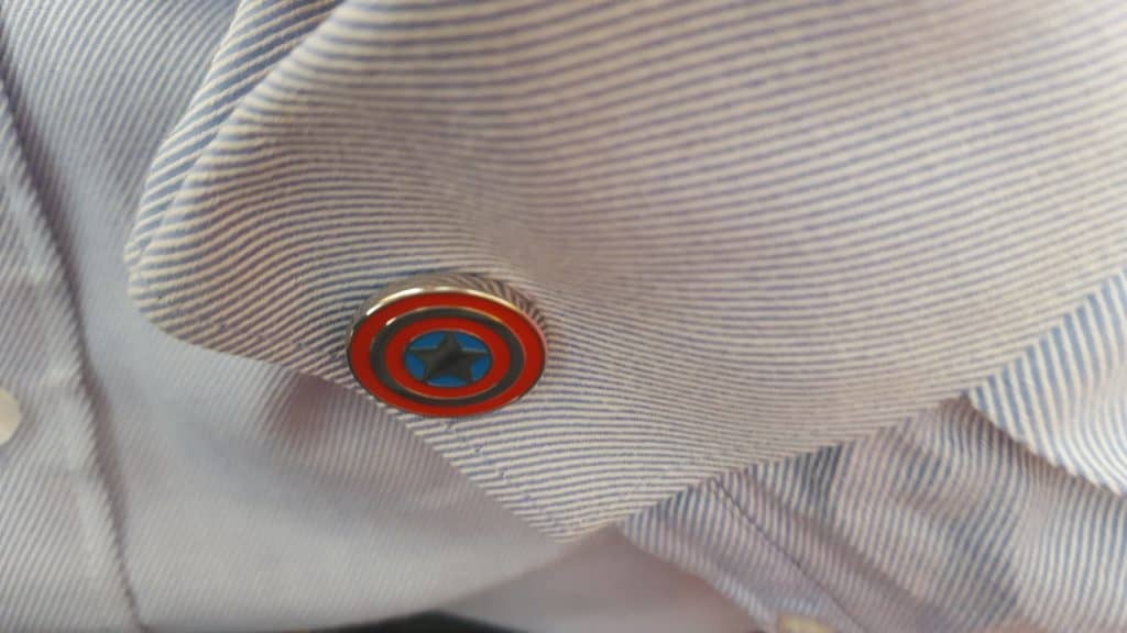 Review: Captain America cufflinks - can cufflinks this cheap be any good? 20