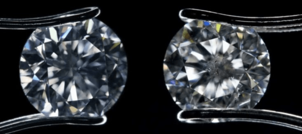 Clarity Comparison Of Two Diamonds