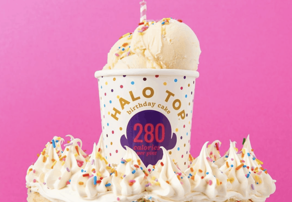 Halo Top Ice Cream Birthday Cake Photo 2