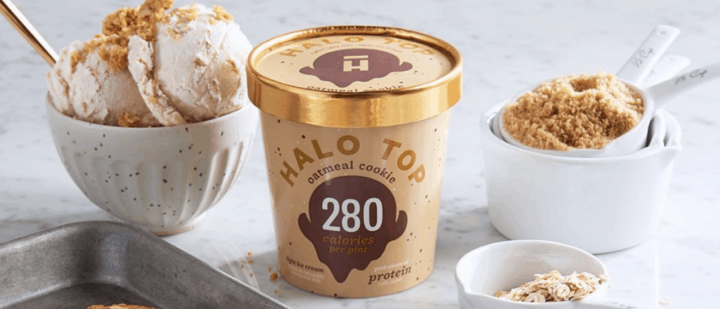 Halo Top Ice Cream oatmeal Cookie Photo