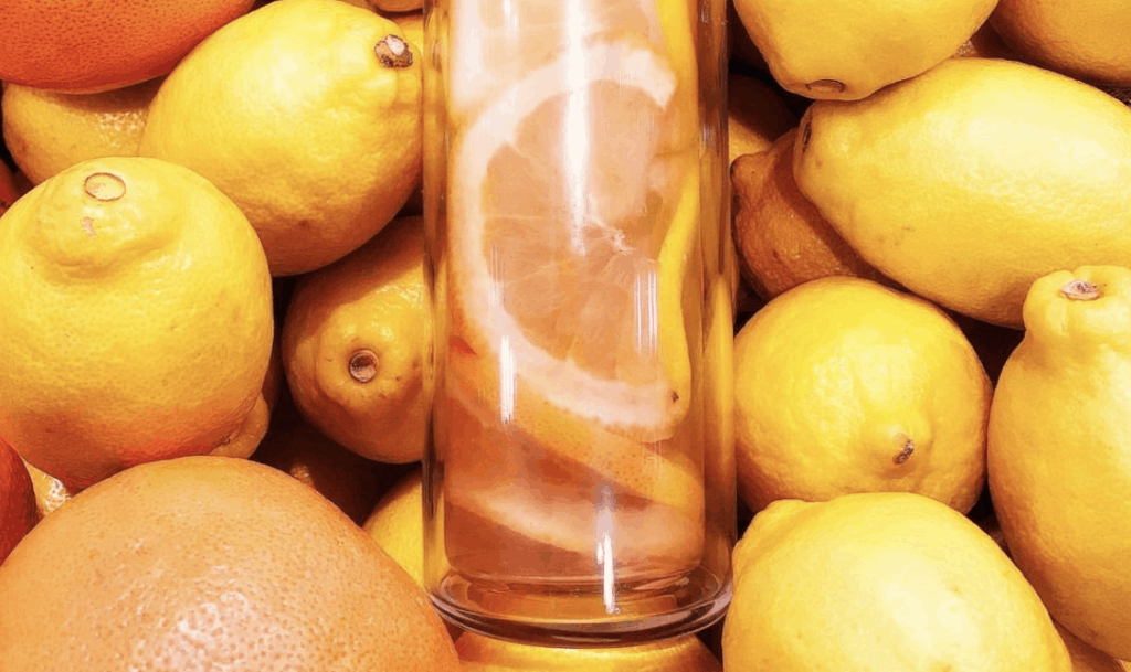 Savvy Infusion Water Bottle Photo Lemons