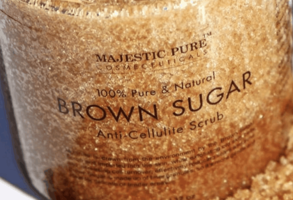 Majestic Pure's Brown Sugar Body Scrub Product