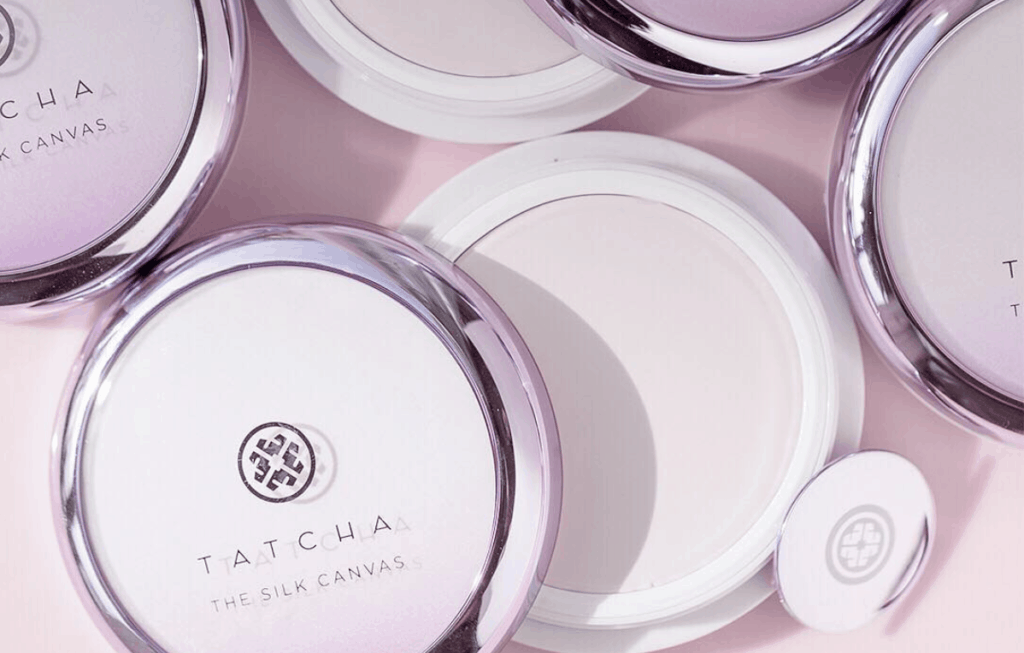 Tatcha Silk Canvas Products and texture 