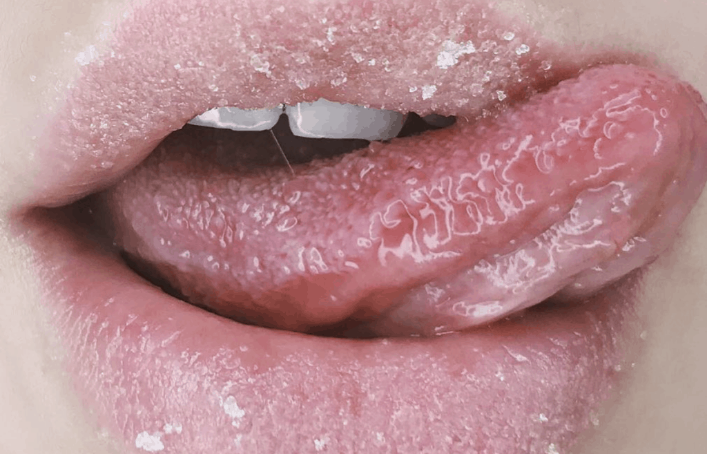 Lush Bubblegum Lip Scrub Edible