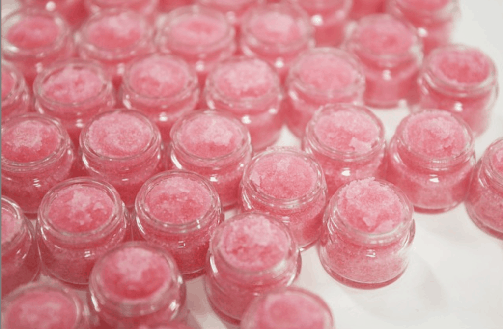 Lush Bubblegum Lip Scrub products