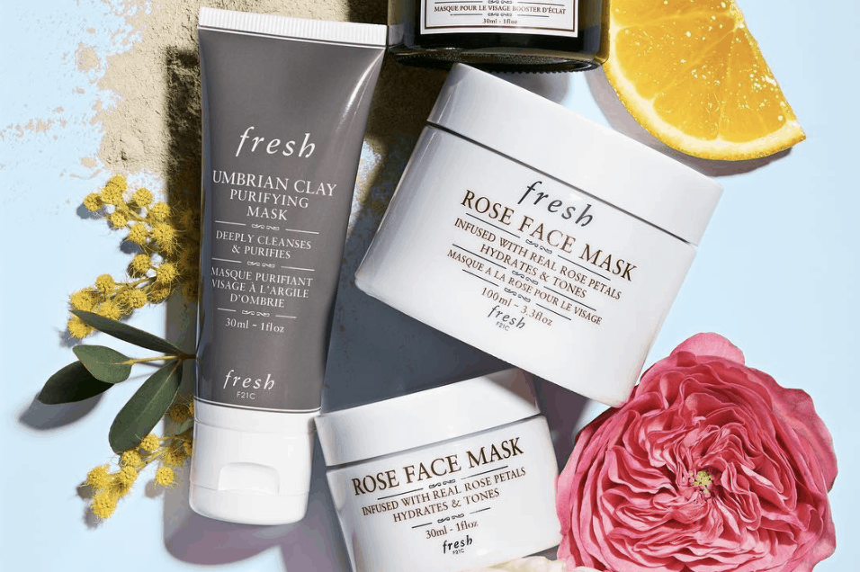 Fresh Rose Face Mask and Products 