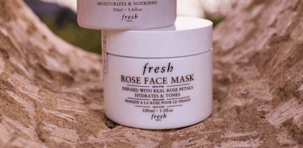 Fresh Rose Face Mask Product close up 