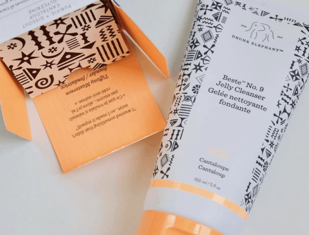 Drunk Elephant Beste Jelly Cleanser and Box