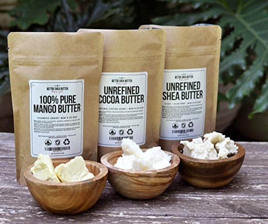 Organic Unrefined Shea Butter types