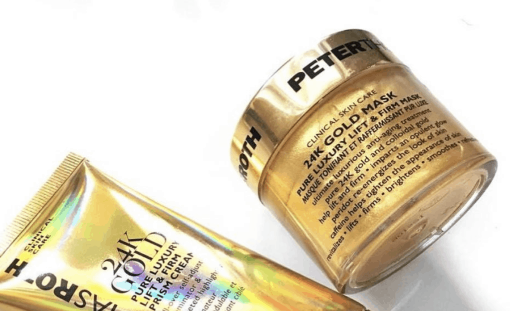 Peter Thomas Roth 24k Gold Mask and product