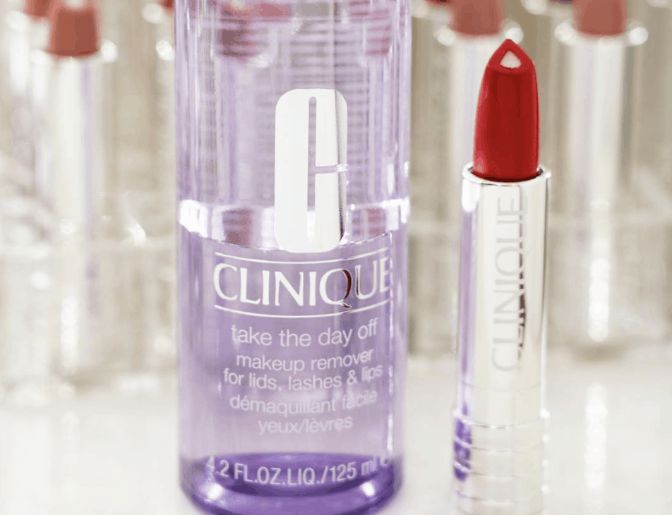 Clinique Makeup Remover and Lipstick