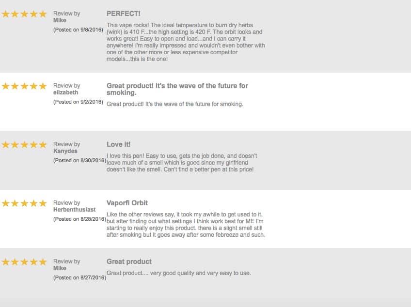 reviews