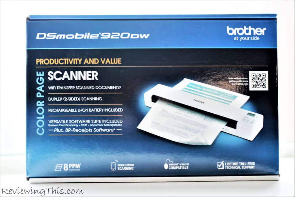 Review: Brother DS-920DW Wireless Scanner (Best Portable Scanner?) 3