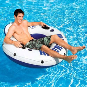 Review: Intex Tube Lounge (Perfection Defined? Just Add Water & A Glass Of Wine) 2