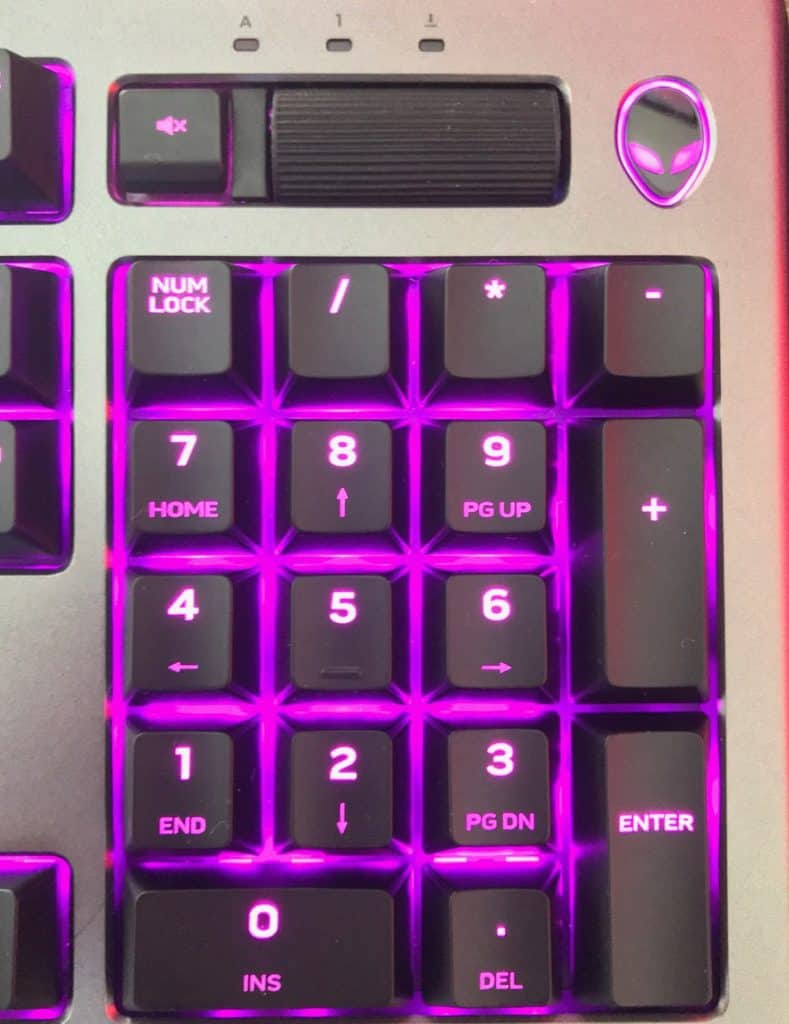 Alienware AW768 Mechanical Keyboard & AW958 Gaming Mouse