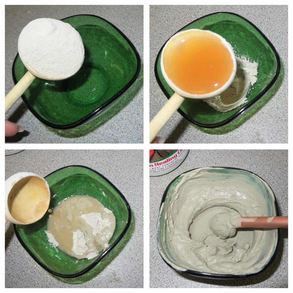 Aztec Indian Healing Clay Mask Prepared