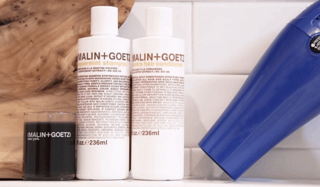 Review: Malin and Goetz (Peppermint Shampoo & Cilantro Conditioner) 1