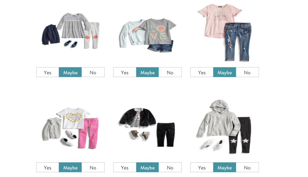 Stitch Fix Kids Clothing Box Options