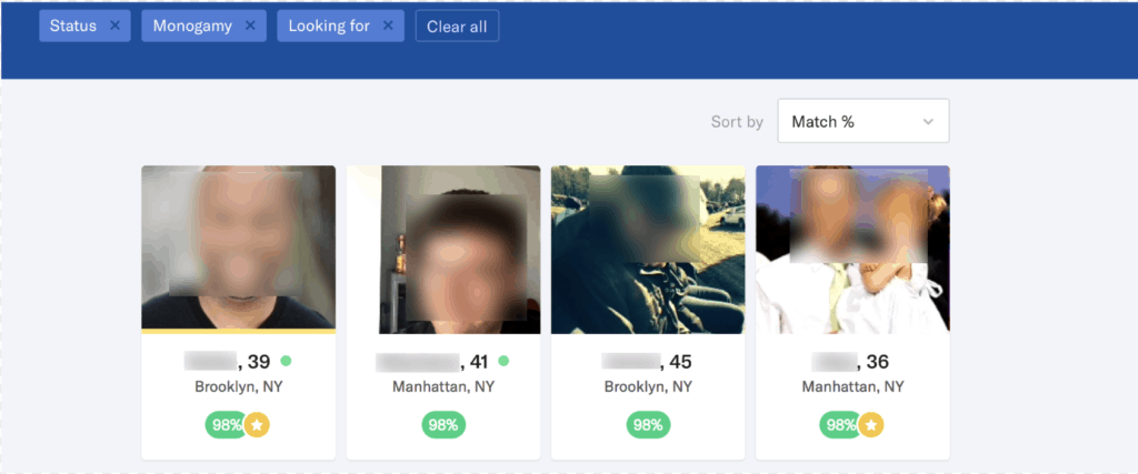 OKCupid Search Functions 2