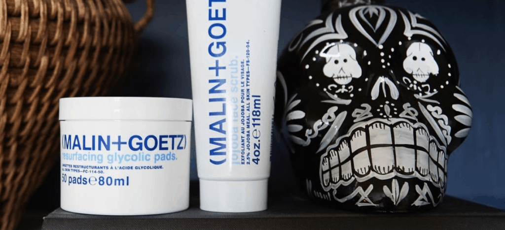 Malin+ Goetz Resurfacing Glycolic Pads & Scrub