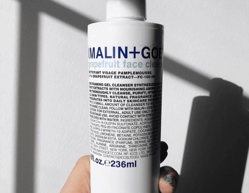 Malin + Goetz Grapefruit Face Cleanser