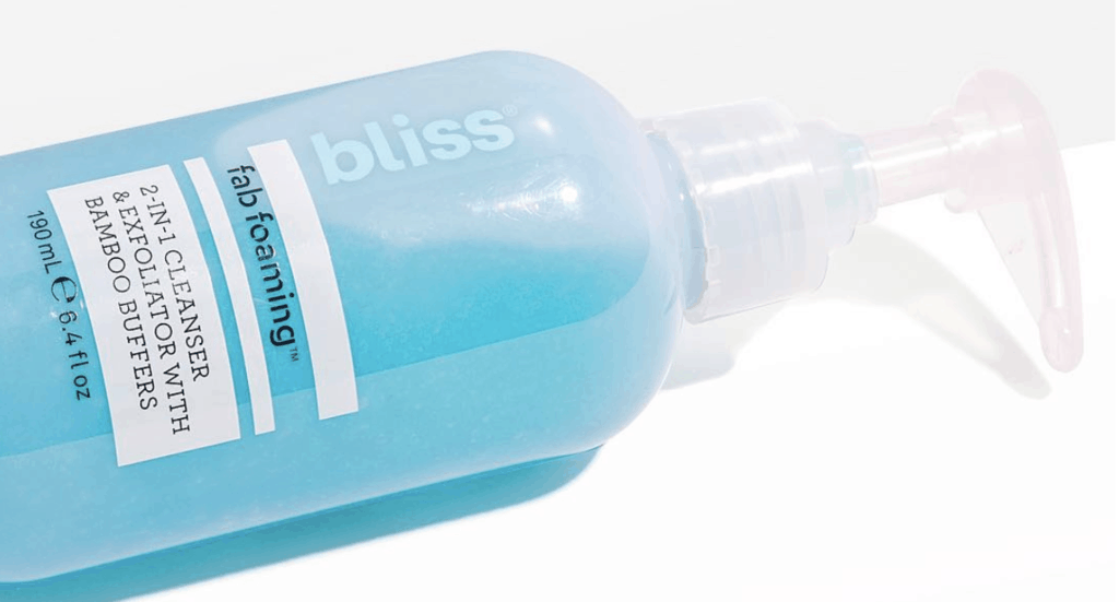 Bliss Fabulous Face Wash 2-In-1 Feature