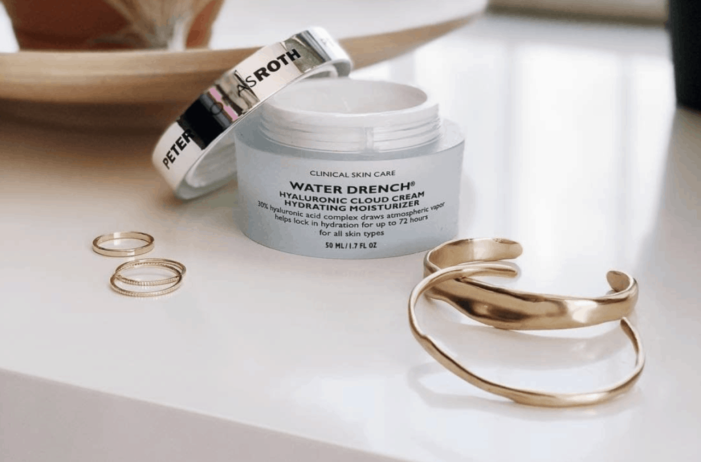 Peter Thomas Roth Water Drench Hyaluronic Cloud Cream and Decor