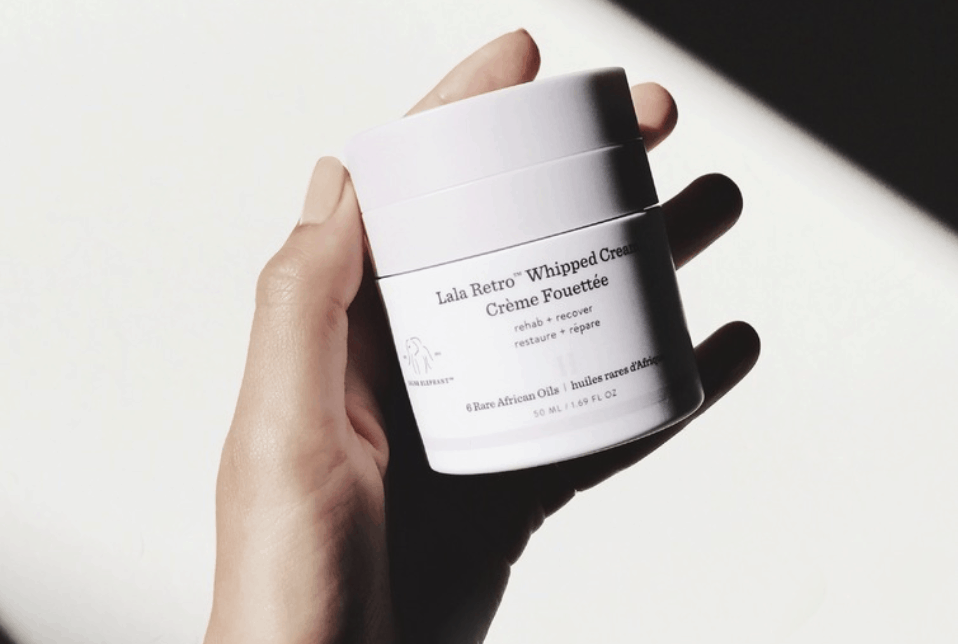 Drunk Elephant Lala Retro Whipped Cream Product In Hand