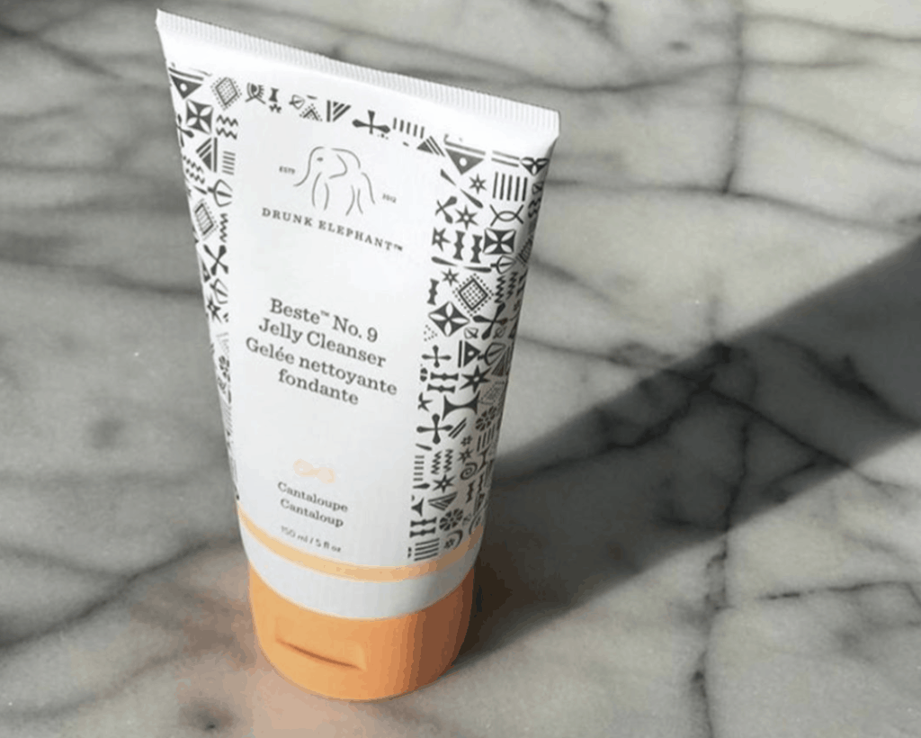Drunk Elephant Beste Jelly Cleanser Backdrop Marble