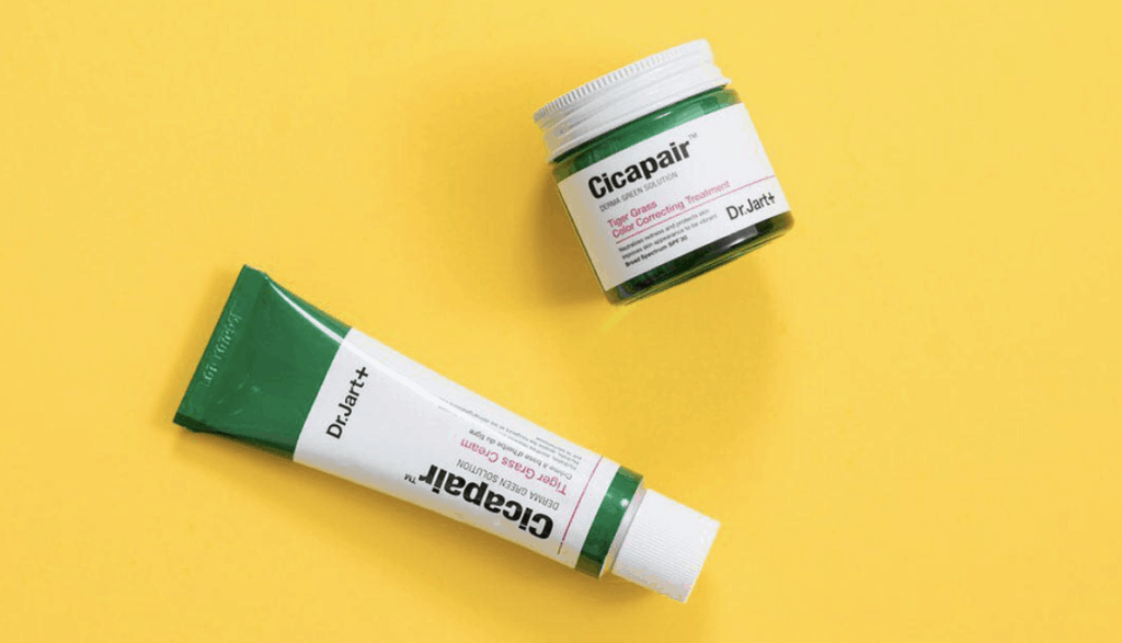 Dr. Jart Tiger Grass Cream and product