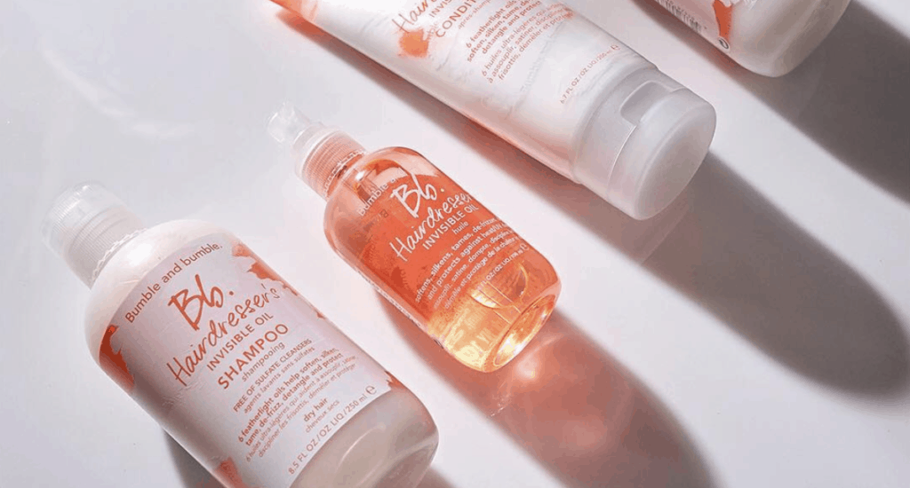 Bumble and Bumble's Invisible Oil and products