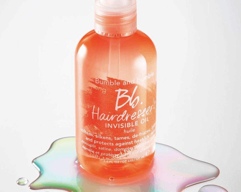 Bumble and Bumble's Invisible Oil close up