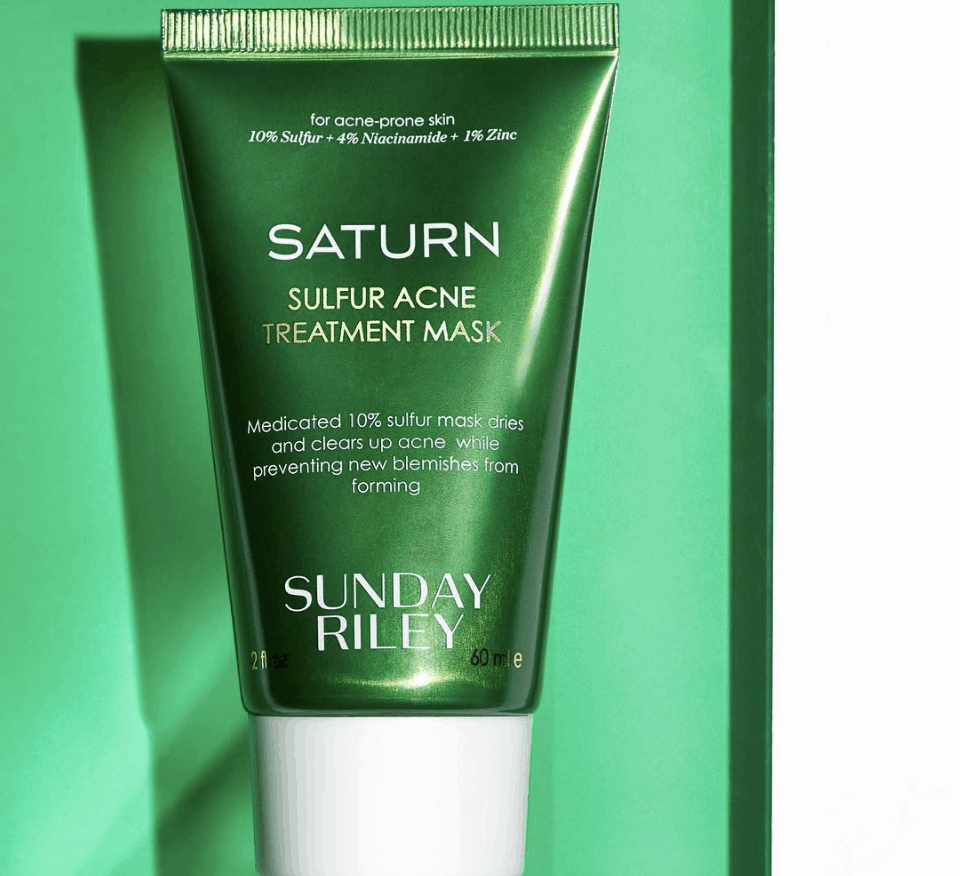 Sunday Riley's Sulfur Acne Treatment Mask close up photo