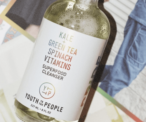 superfoods cleanser bottle