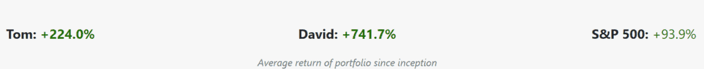 stock advisor historical return